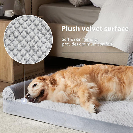 XL Orthopaedic Dog Bed | Sofa-Style, Waterproof, For Large & Giant Breeds