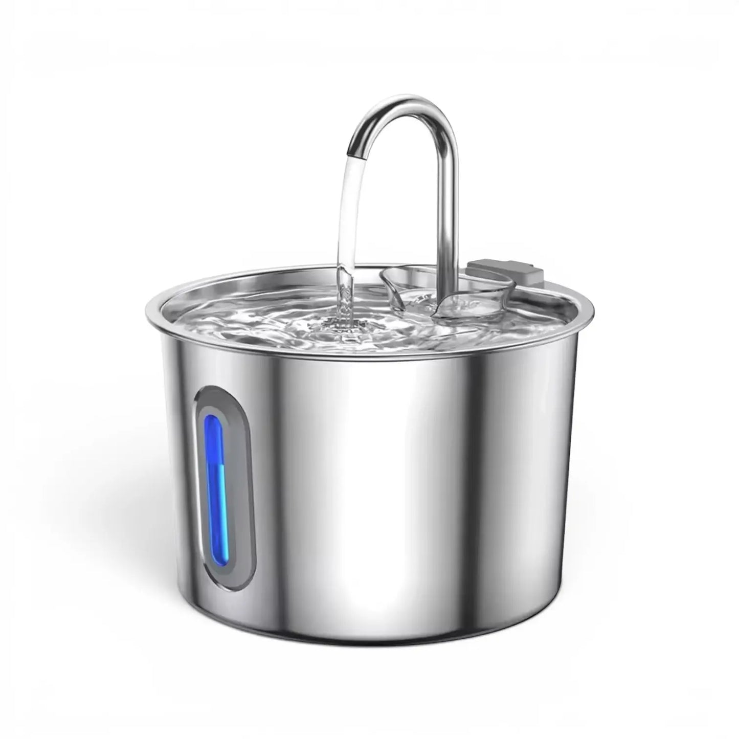 Ripple™ Stainless Steel Pet Fountain – Cleaner Water, Healthier Pets
