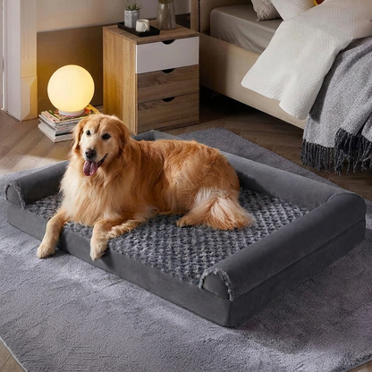 XL Orthopaedic Dog Bed | Sofa-Style, Waterproof, For Large & Giant Breeds