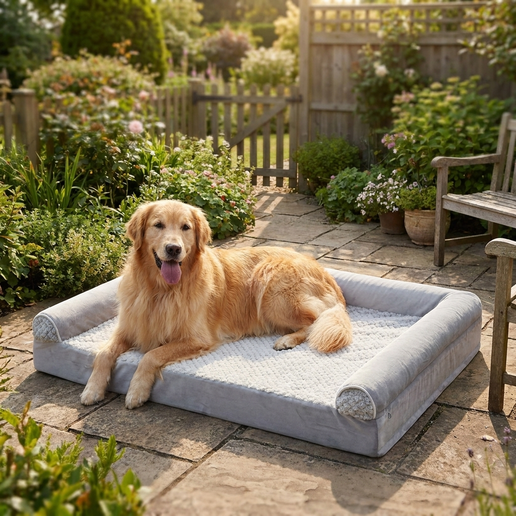 XL Orthopaedic Dog Bed | Sofa-Style, Waterproof, For Large & Giant Breeds
