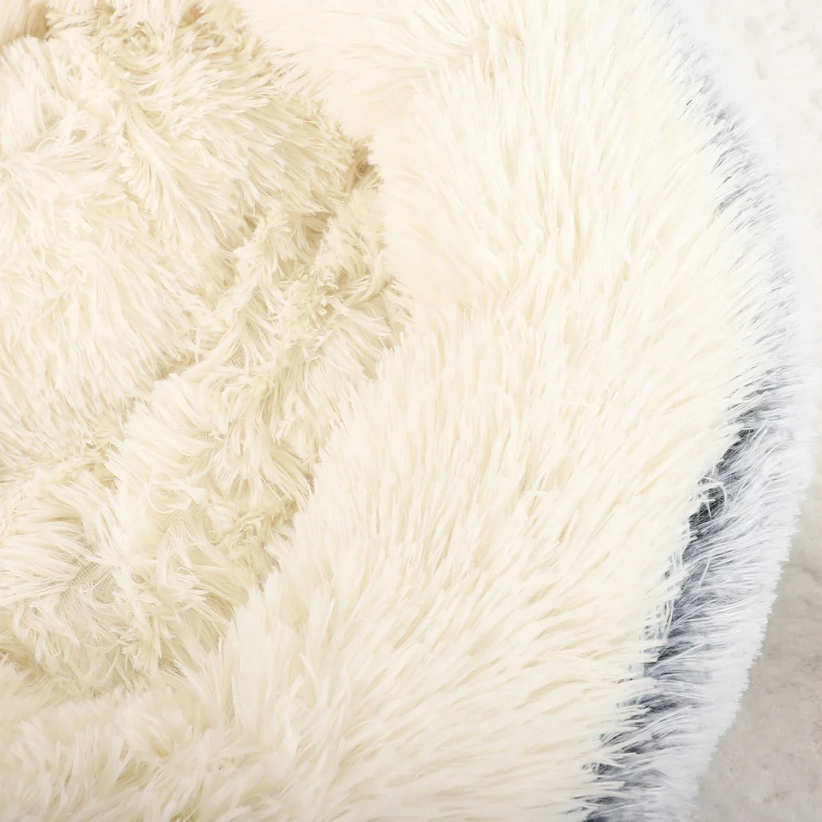Calming Round Dog Bed | Cosy Nest for Curled-Up Sleepers